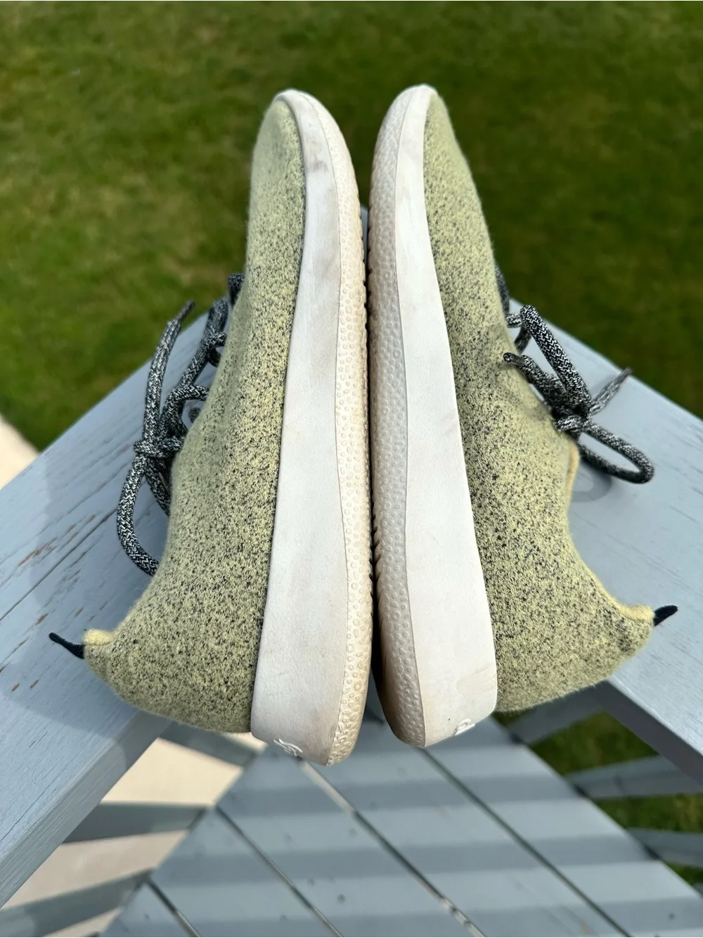 Allbirds | Men’s Asteroid Green Wool Runner Shoes | Size 10